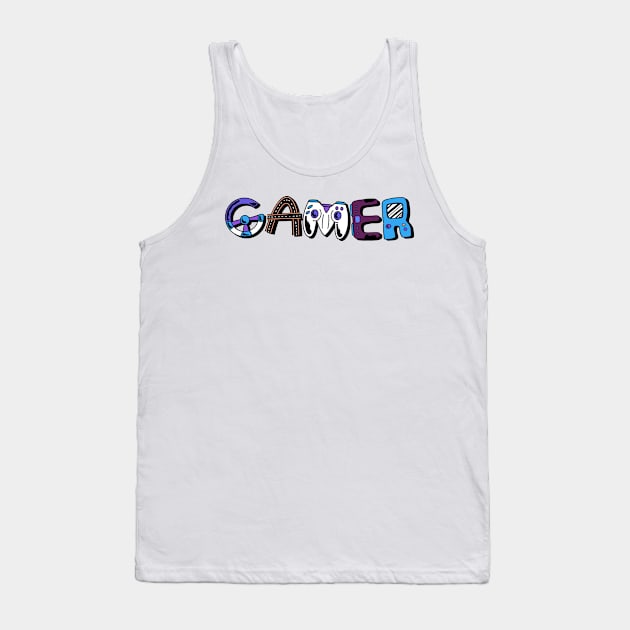 Gamer Tank Top by aaallsmiles